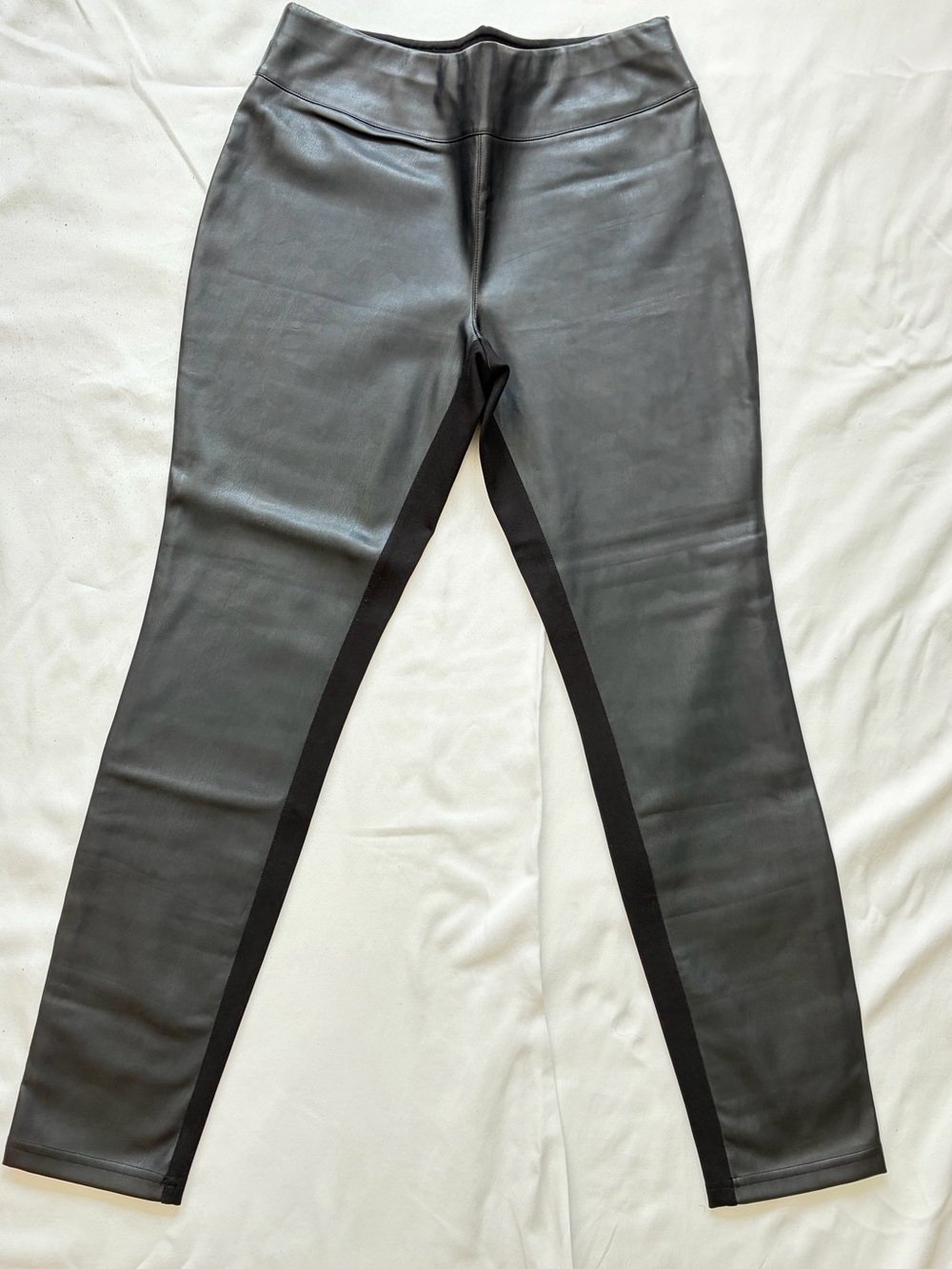 Black “leather”  leggings